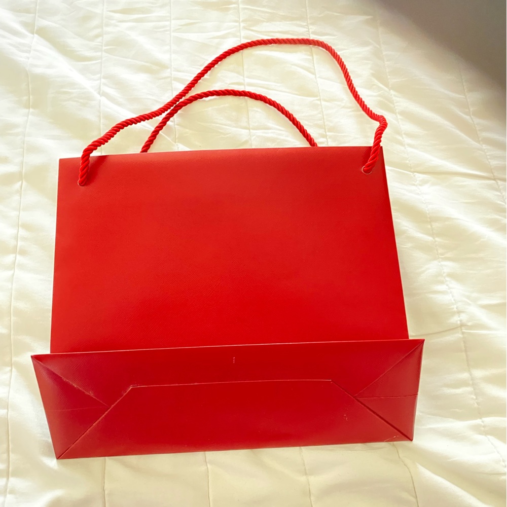 Cartier Red & Gold Collectible Gift Bag - Picture 3 of 6